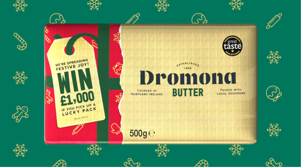 Dromona Butter packaging